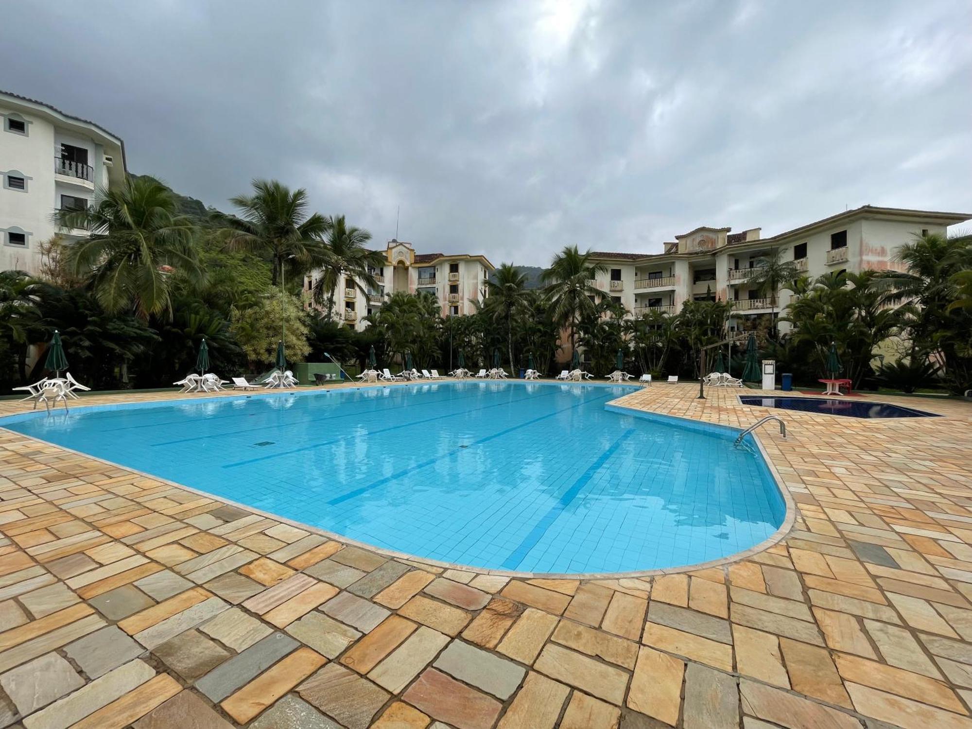 Condominio Wembley Tenis Praia Das Toninhas J406 Ubatuba Esterno foto