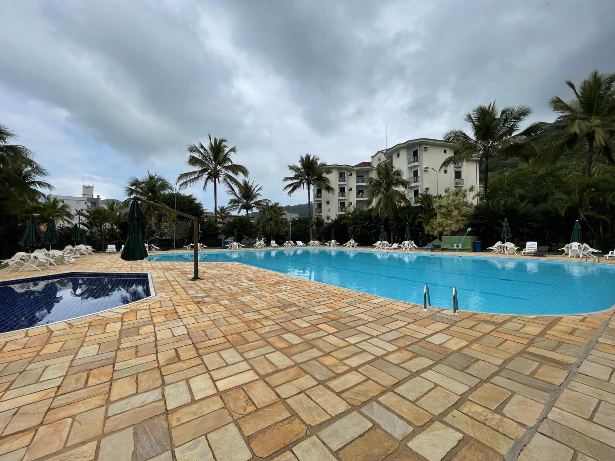 Condominio Wembley Tenis Praia Das Toninhas J406 Ubatuba Esterno foto