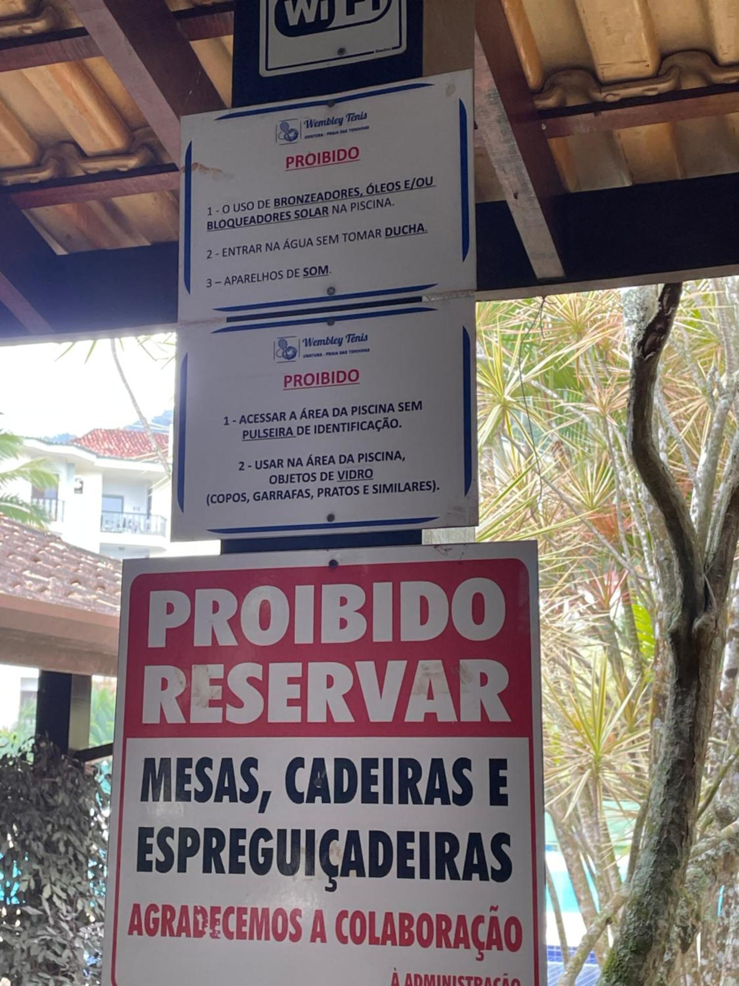 Condominio Wembley Tenis Praia Das Toninhas J406 Ubatuba Esterno foto